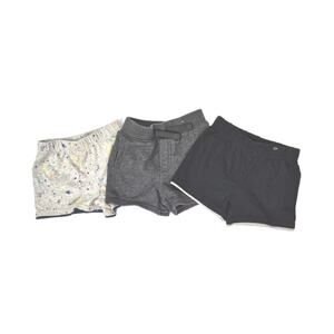 Garanimals Toddler Boys Shorts Lot of 3 Size 12M – Gray, Black, Paint Splatter